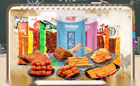 馋大嘴巴辣条图片