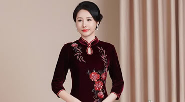 鸿韵绣：妈妈装、婚宴礼服中式改良旗袍